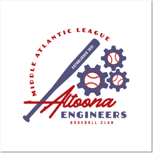 Altoona Engineers Baseball Posters and Art